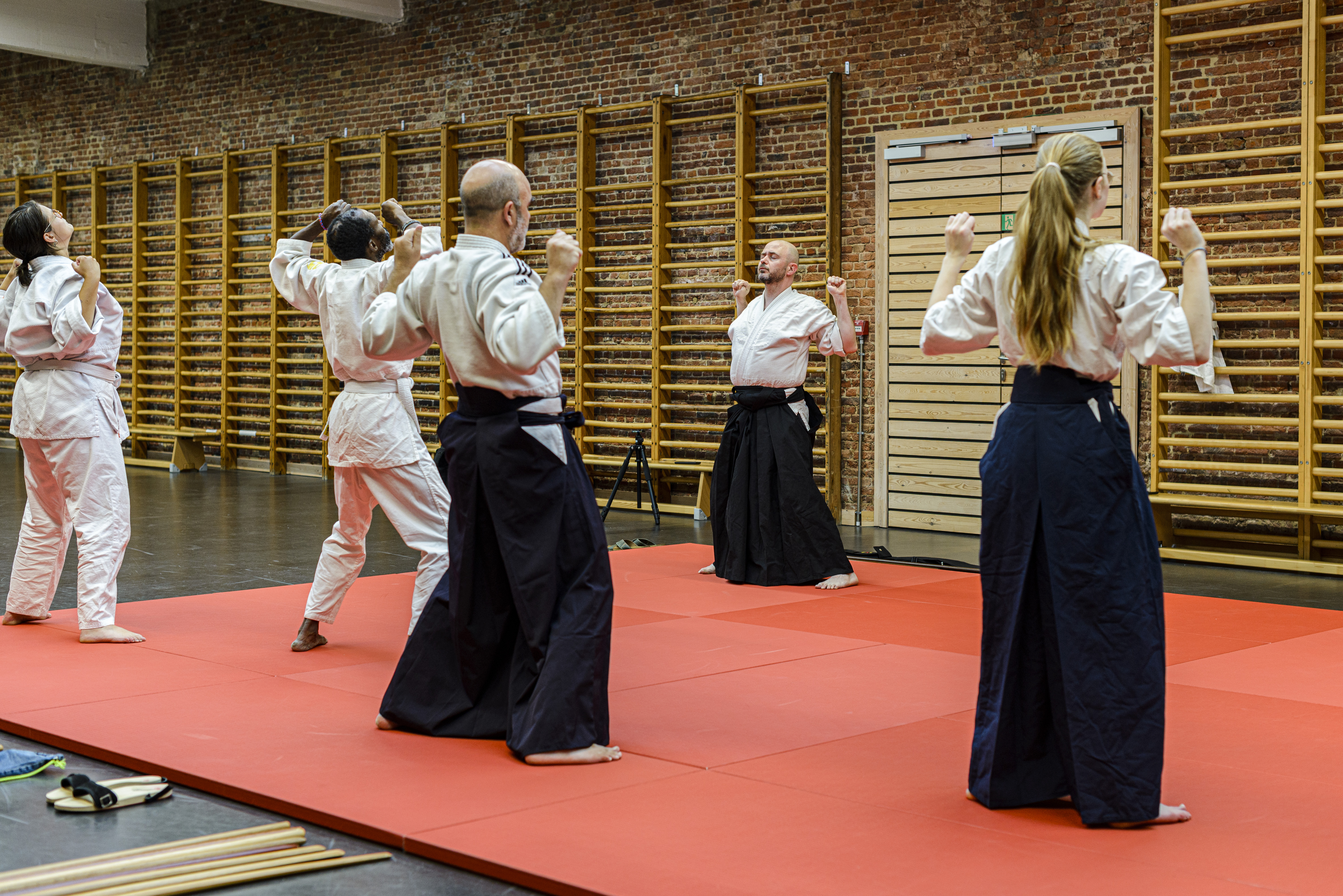 Aikido Yoake 1000 Bruxelles 2023 © Renaud Fang
